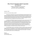 Superintendent Return to School Letter