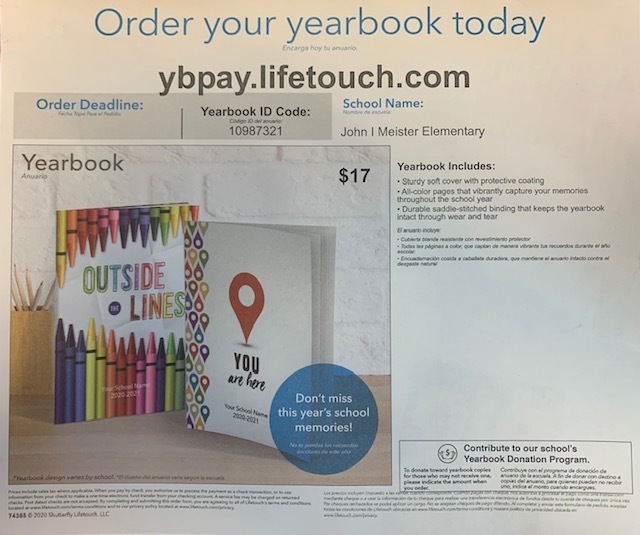 Lifetouch Yearbooks 2021