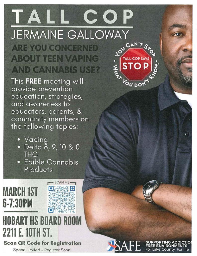 Tall Cop Flyer